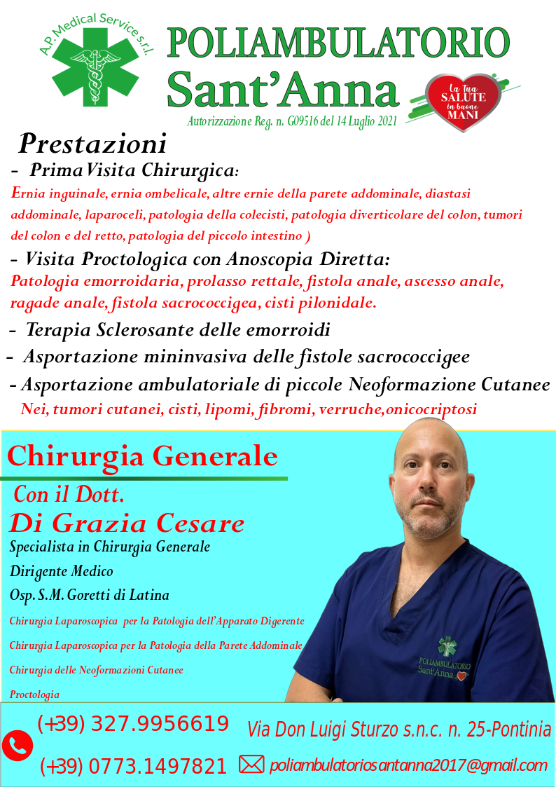chirurgia cesare di grazia